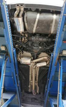 Golf3 VR6 syncro Turbo Abgasanlage in 76mm